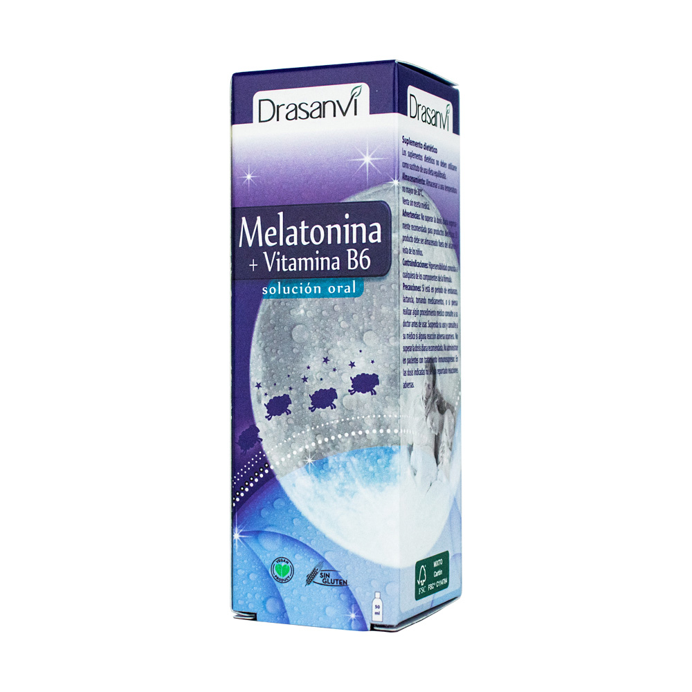 Drasanvi Melatonina + Vitamina B6 Adultos Solución Oral x 50 ml xx